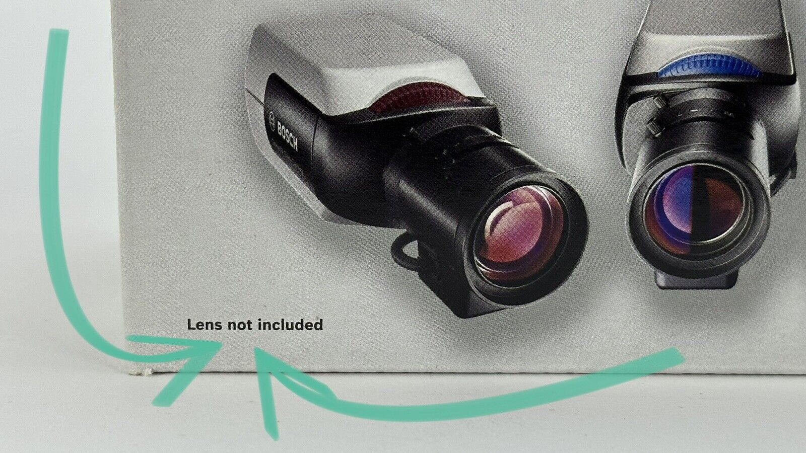 Bosch VBN-5085-C21 Dinion AN 5000 960H Analog Indoor WDR Box Camera No Lens