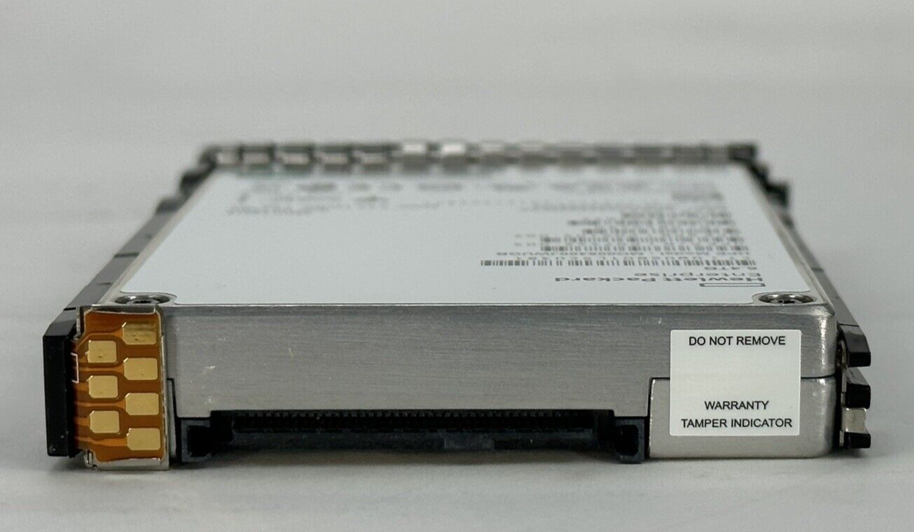 HPE 6.4TB 12G SAS MU SFF 2.5 SC SSD HP 35TBW 3DWPD Mixed Use Solid State