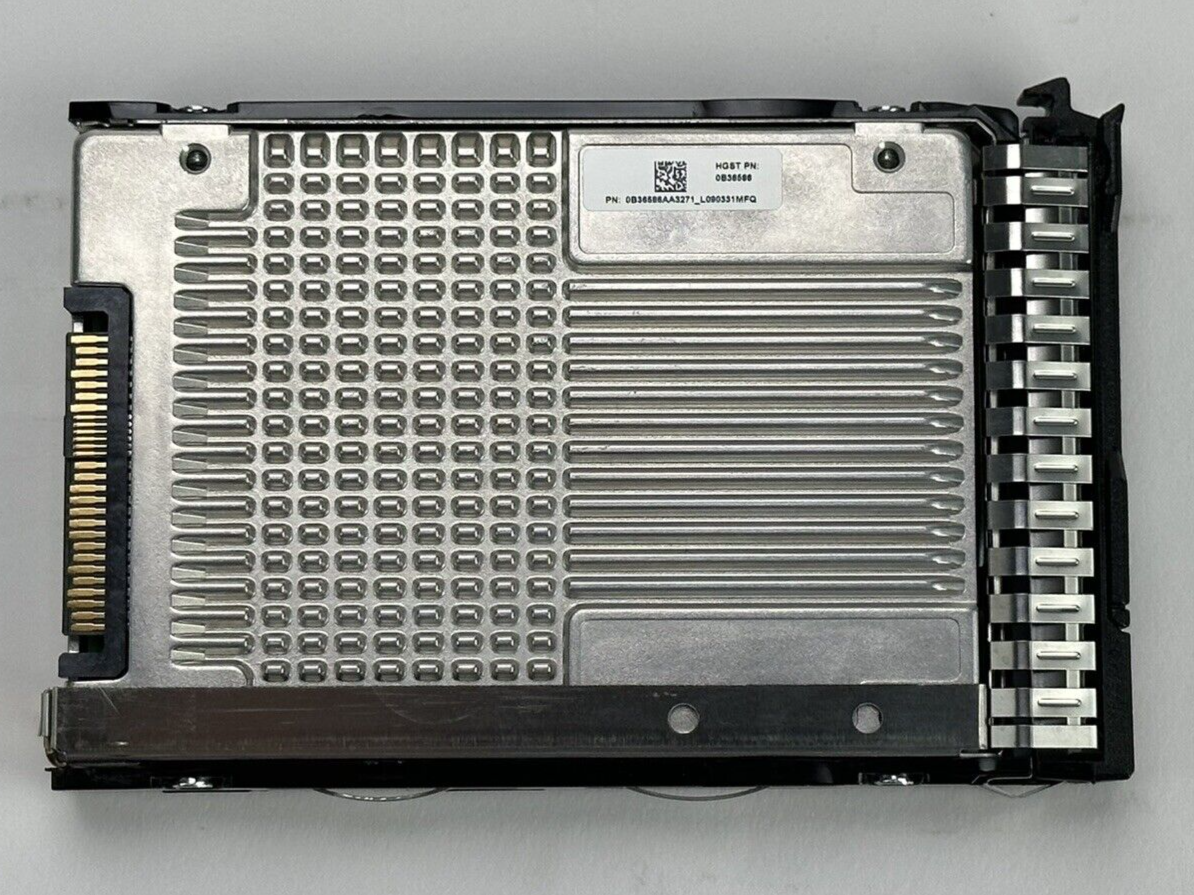 HPE 6.4TB 12G SAS MU SFF 2.5 SC SSD HP 35TBW 3DWPD Mixed Use Solid State