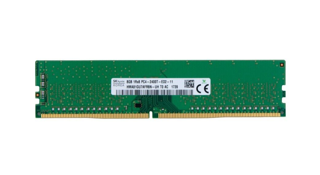HPE Unbuffered ECC PC4-2400T-E 8GB Single Rank 1Rx8 DDR4 RAM Memory Xeon E UDIMM