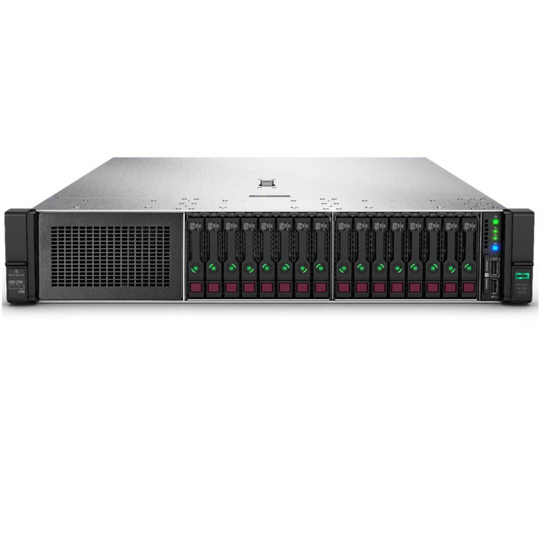 HPE DL385 Gen10+ 2x EPYC 7513 512GB RAM 4x 750GB 12x 3.2TB NVMe SSD 800W 25GbE