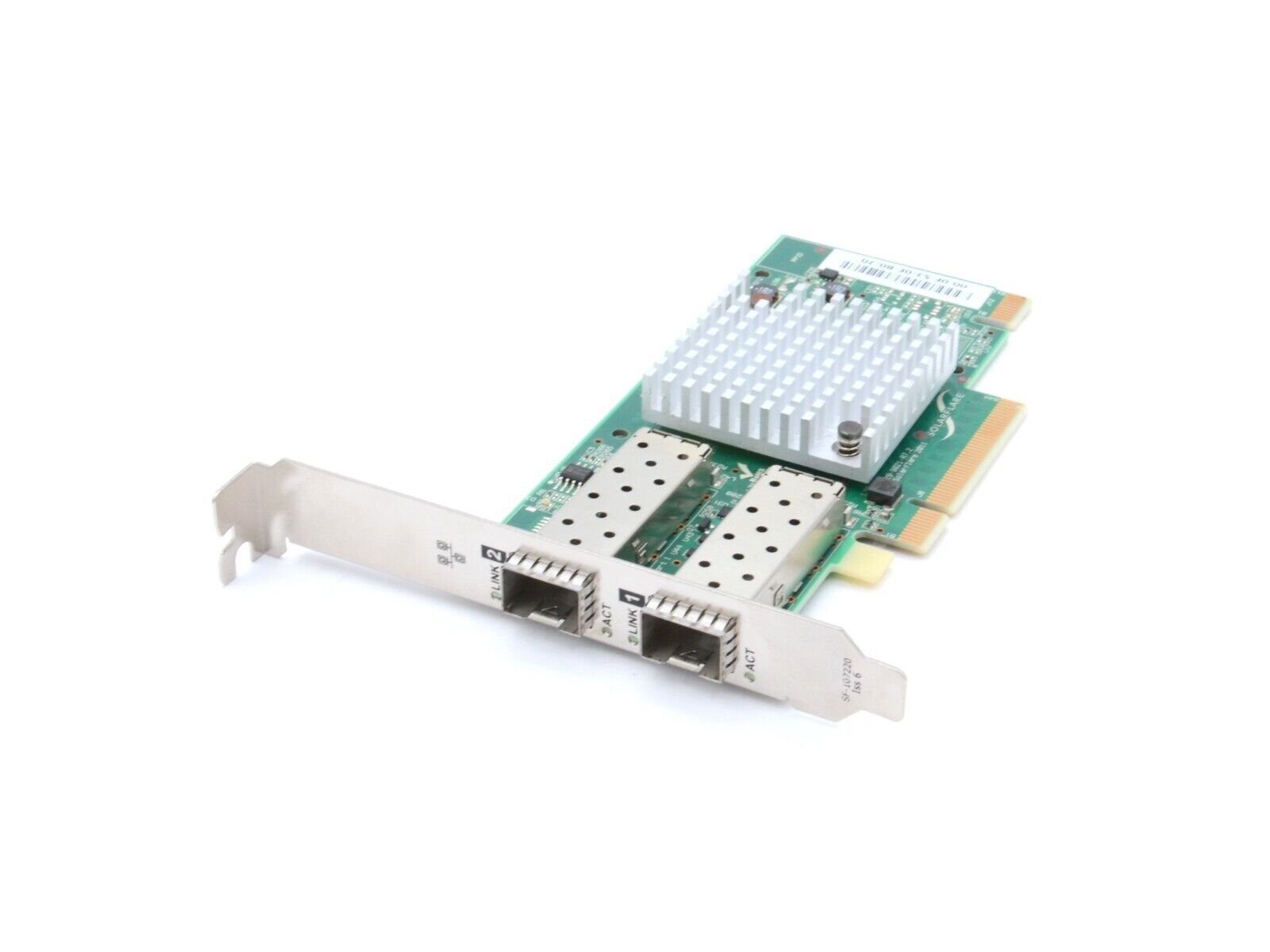 SolarFlare SFN6122F S6102 Dual Port SFP+ 10GbE PCI-e Server Adapter S6102 FH 2P