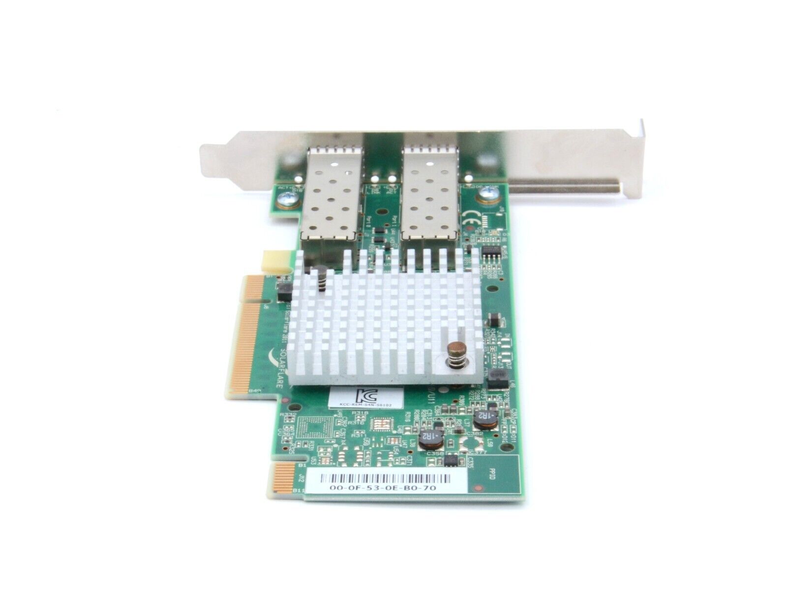 SolarFlare SFN6122F S6102 Dual Port SFP+ 10GbE PCI-e Server Adapter S6102 FH 2P