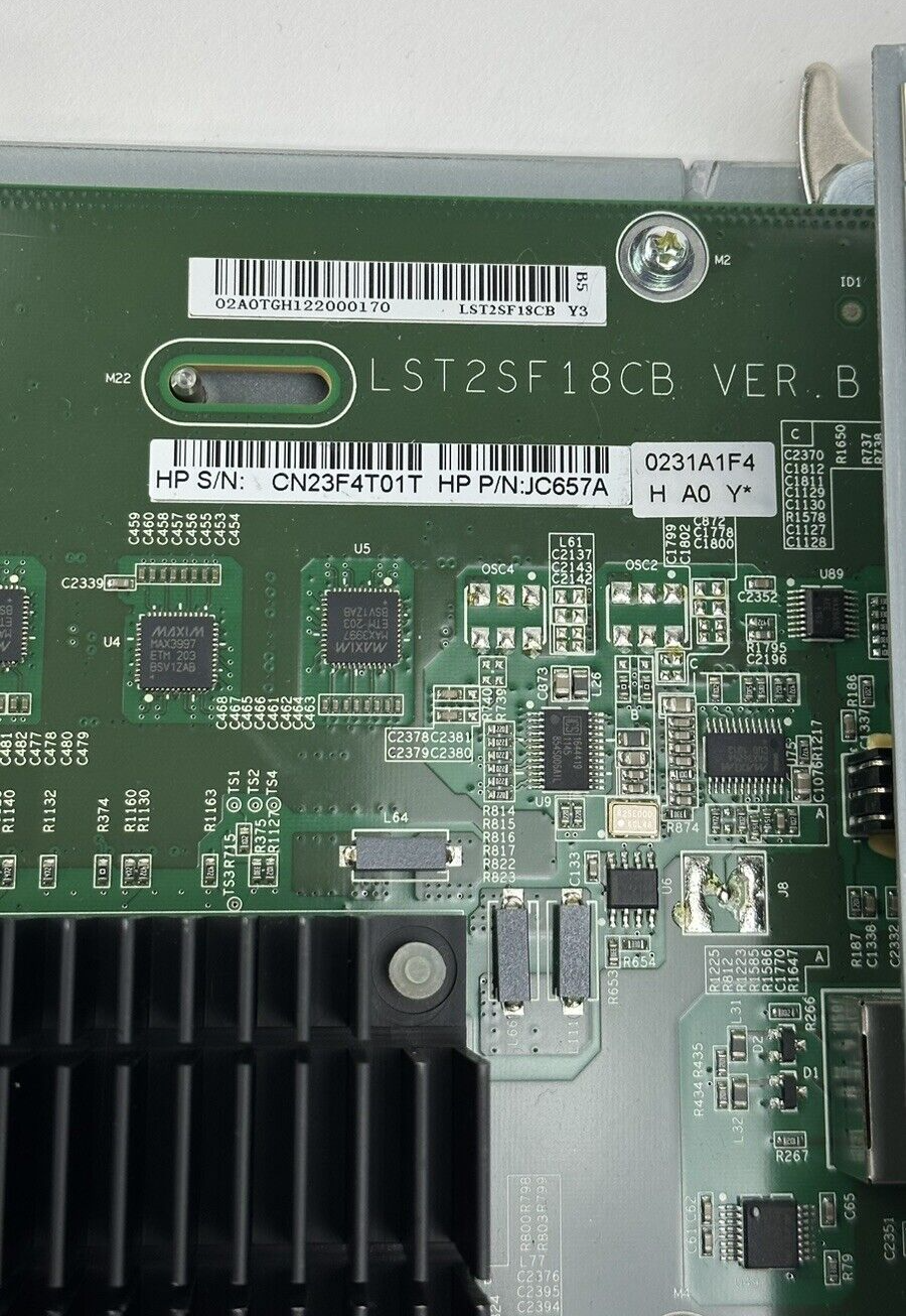 HP/H3C/E 12518 G2 Switching Fabric Module JC657A