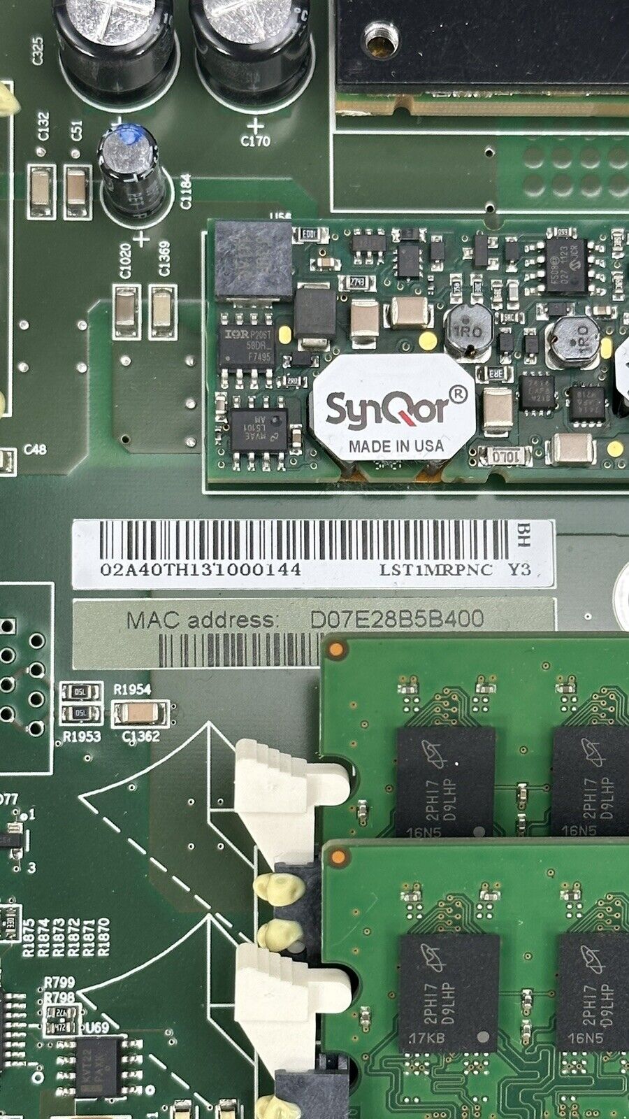 HP/H3C Main Processing Control Unit MPU 12500 12504 Switches 4GB Comware OS