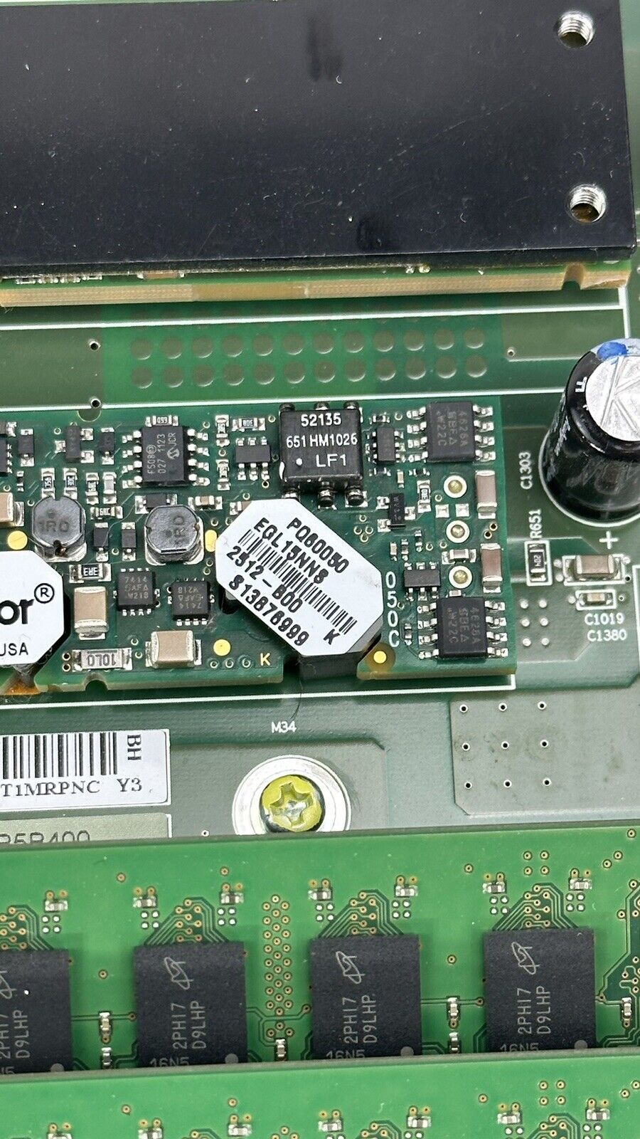 HP/H3C Main Processing Control Unit MPU 12500 12504 Switches 4GB Comware OS