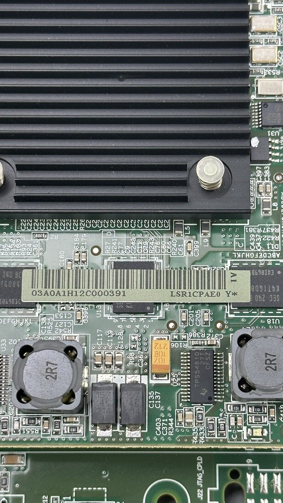 HP/H3C Main Processing Control Unit MPU 12500 12504 Switches 4GB Comware OS