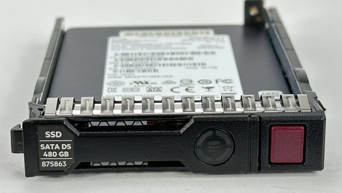 99.9% HPE 480GB SATA Mixed Use SFF 2.5 SC MV SSD Solid State Drive G8 Gen9 Gen10