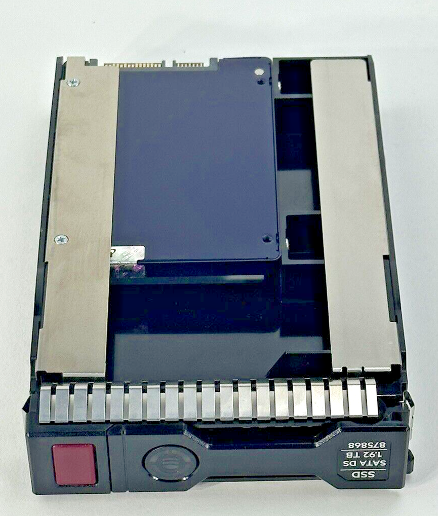 HPE 1.92TB SATA 6G Mixed Use LFF SC SSD 97.8+% 5DWPD 17.6TBW MU G8 G9 G10 DS 3.5