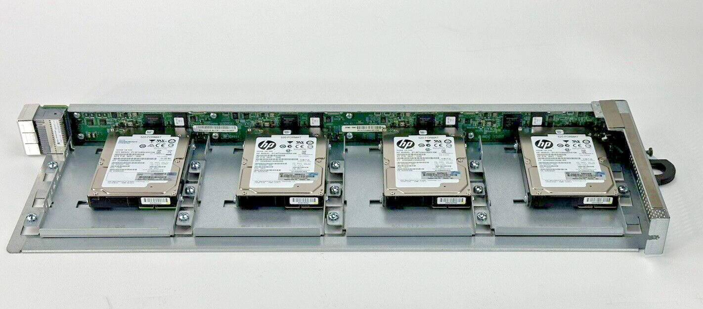 HPE 3PAR Storeserv 10000 4x 300GB 15K SFF 2.5 SAS 6G Drive Magazine 520 Format