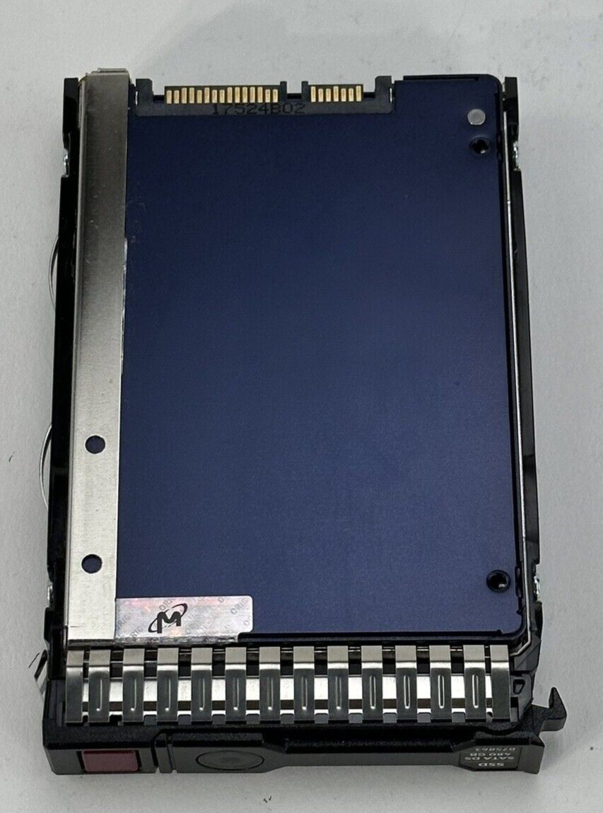 99.9% HPE 480GB SATA Mixed Use SFF 2.5 SC MV SSD Solid State Drive G8 Gen9 Gen10
