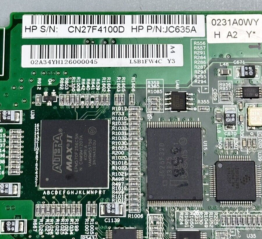 HP/H3C/HPE 12500 Series Switches VPN Firewall Security Module 256MB CF Card