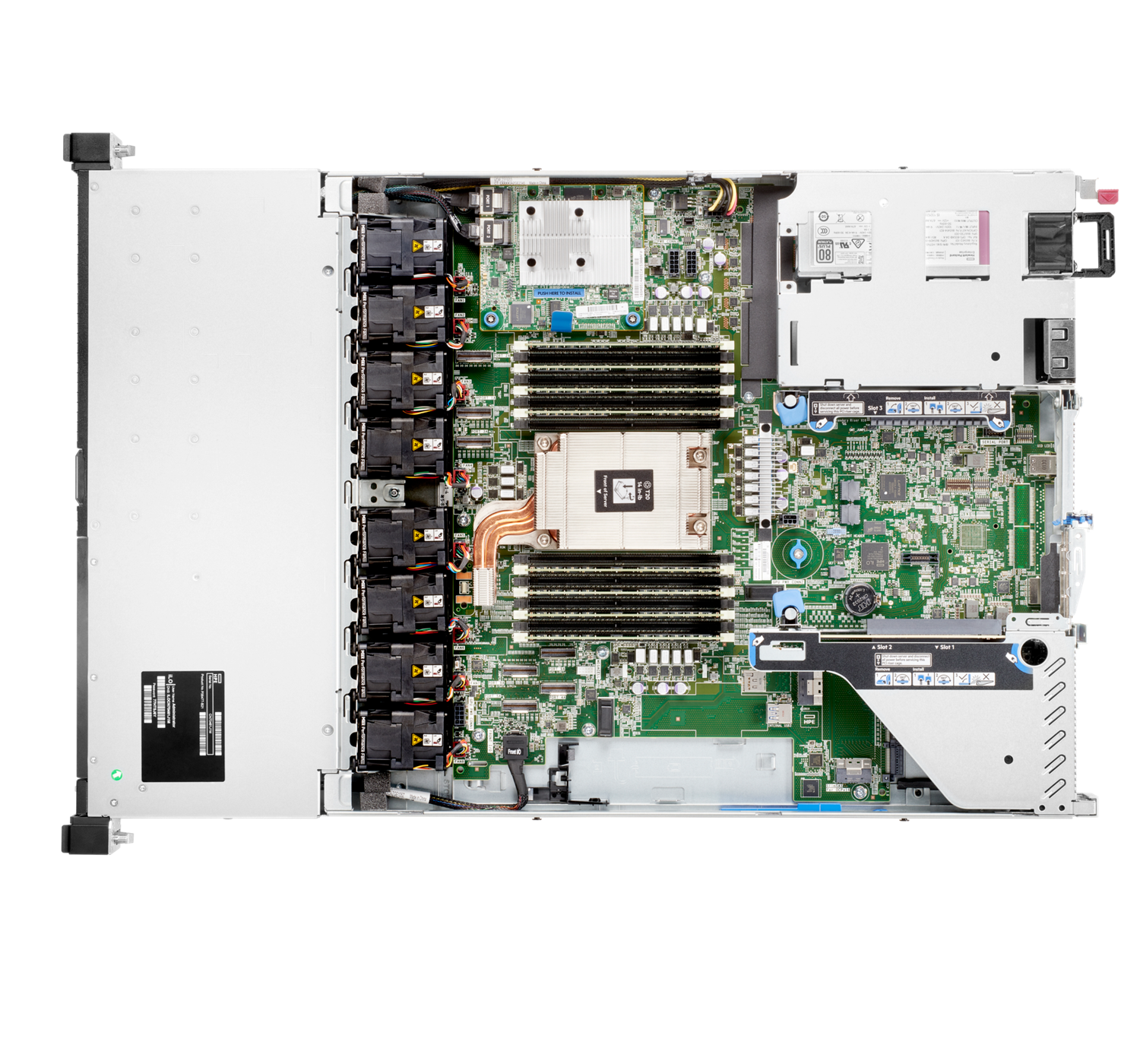 HPE P38480-B21 Proliant DL325 Gen10 Plus v2 1x EPYC 7443P 24-core 32GB 8SFF P408i-a 800W 10GbE BTO Server