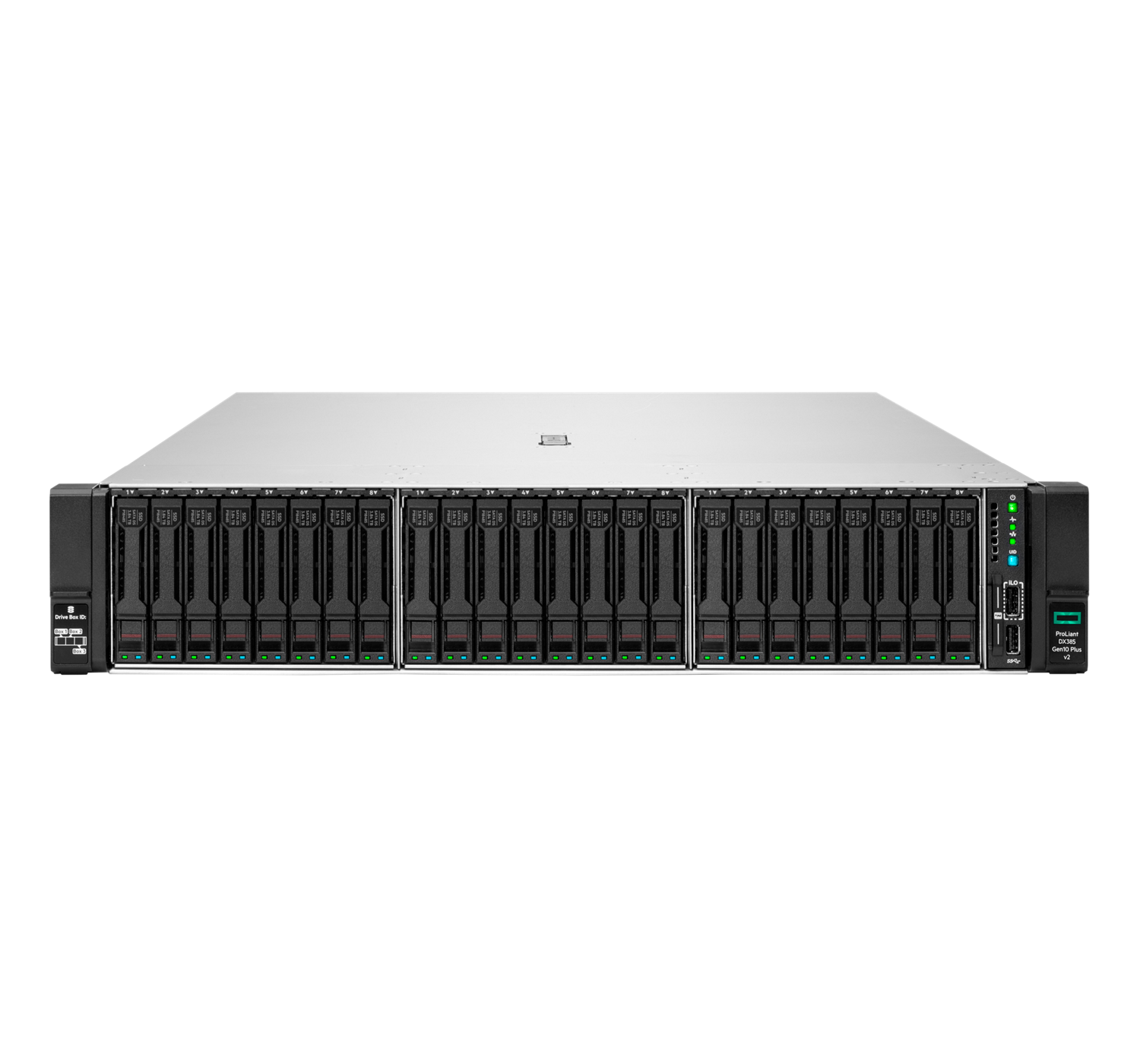 HPE P39122-B21 ProLiant DL385 Gen10 Plus v2 Server EPYC 7313 32GB DDR4 P408i-A 800W 10GbE-T
