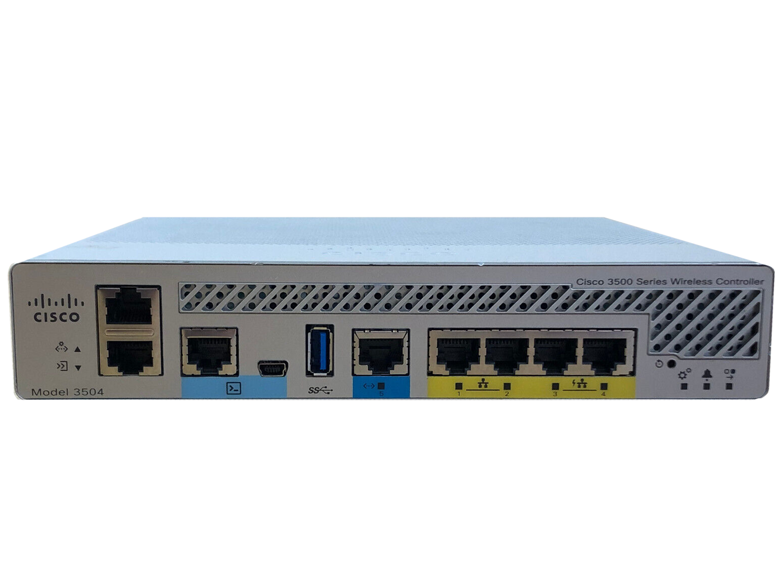 Cisco 3504 AIR-CT3504-K9 802.11ac Wireless Controller  10 AP License w/AC Adaptr