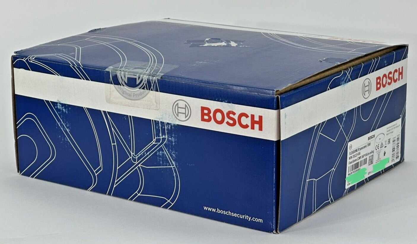 Lot of 4 Bosch NFN-70122-F0A IP Fixed Dome 12MP 360º IVA Panoramic Camera IC