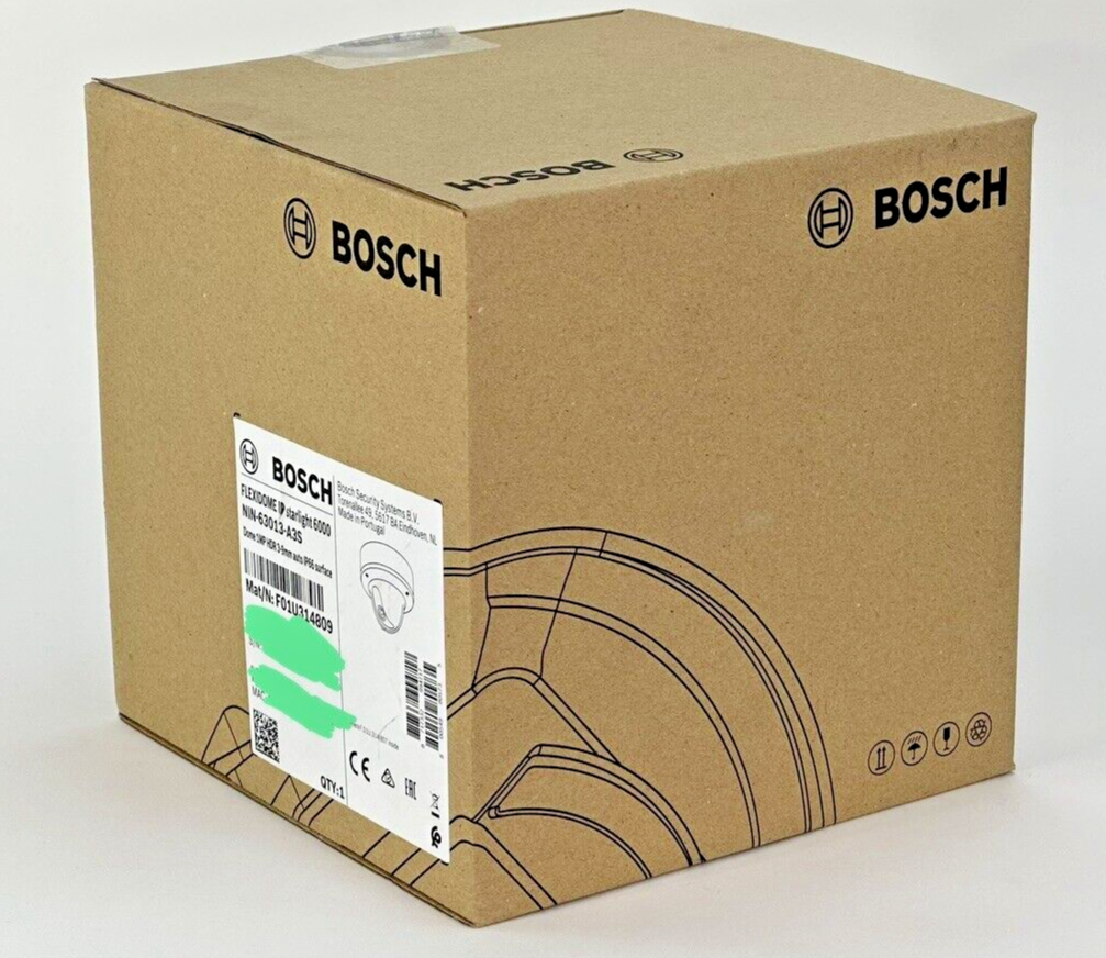 Lot of 4 Bosch NIN-63013-A3S IP Starlight 6000 VR Dome 1MP HDR 3-9mm auto IP66