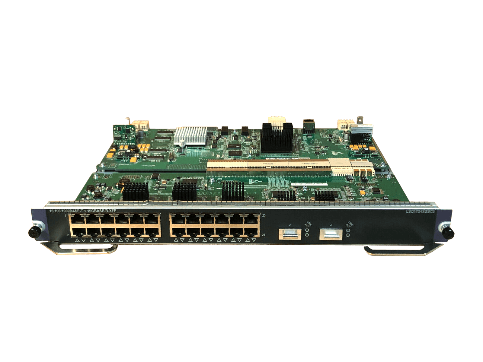 HPE JD206A FlexNetwork 7500 24-port Gig-T/2-port 10 GbE XFP SC Module.
