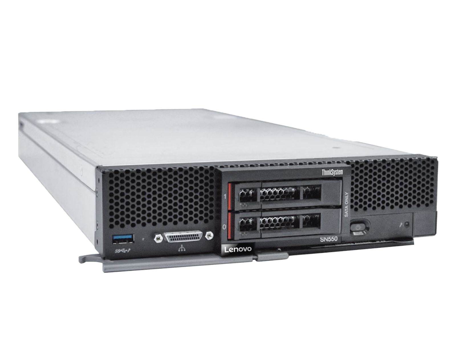 Lenovo ThinkSystem SN550 Server Node Xeon Silver 4208 32GB RAM 4x 10GE SATA/NVMe 7X16A07JNA.