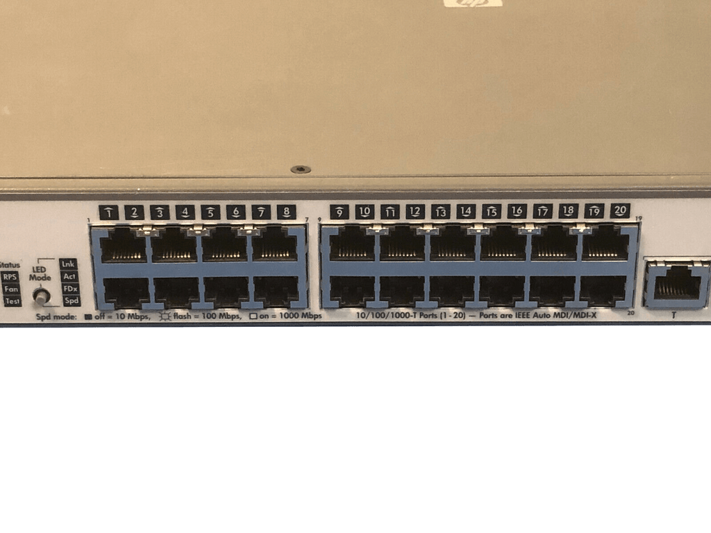 HP ProCurve 4108 4104 GL Switch 6 port GBit / Gigabit / 1000Base-T Modul J4863A HP ProCurve 4108 4104 GL Switch 6 port GBit / Gigabit / 1000Base-T Modul J4863A