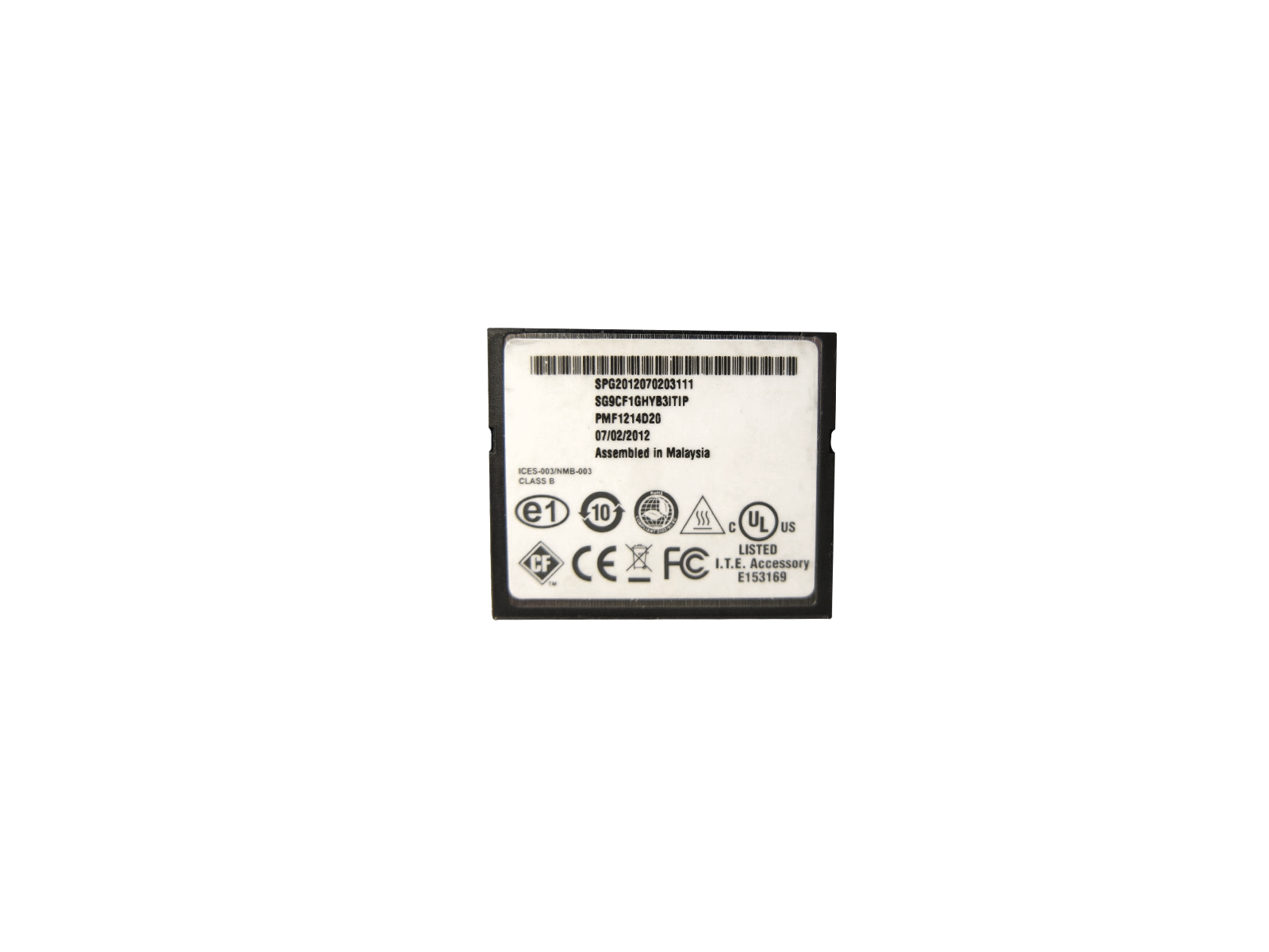 1GB Smart XceedCF CF Flash Card HP TippingPoint 5066-1189 Industrial Grade Cisco.