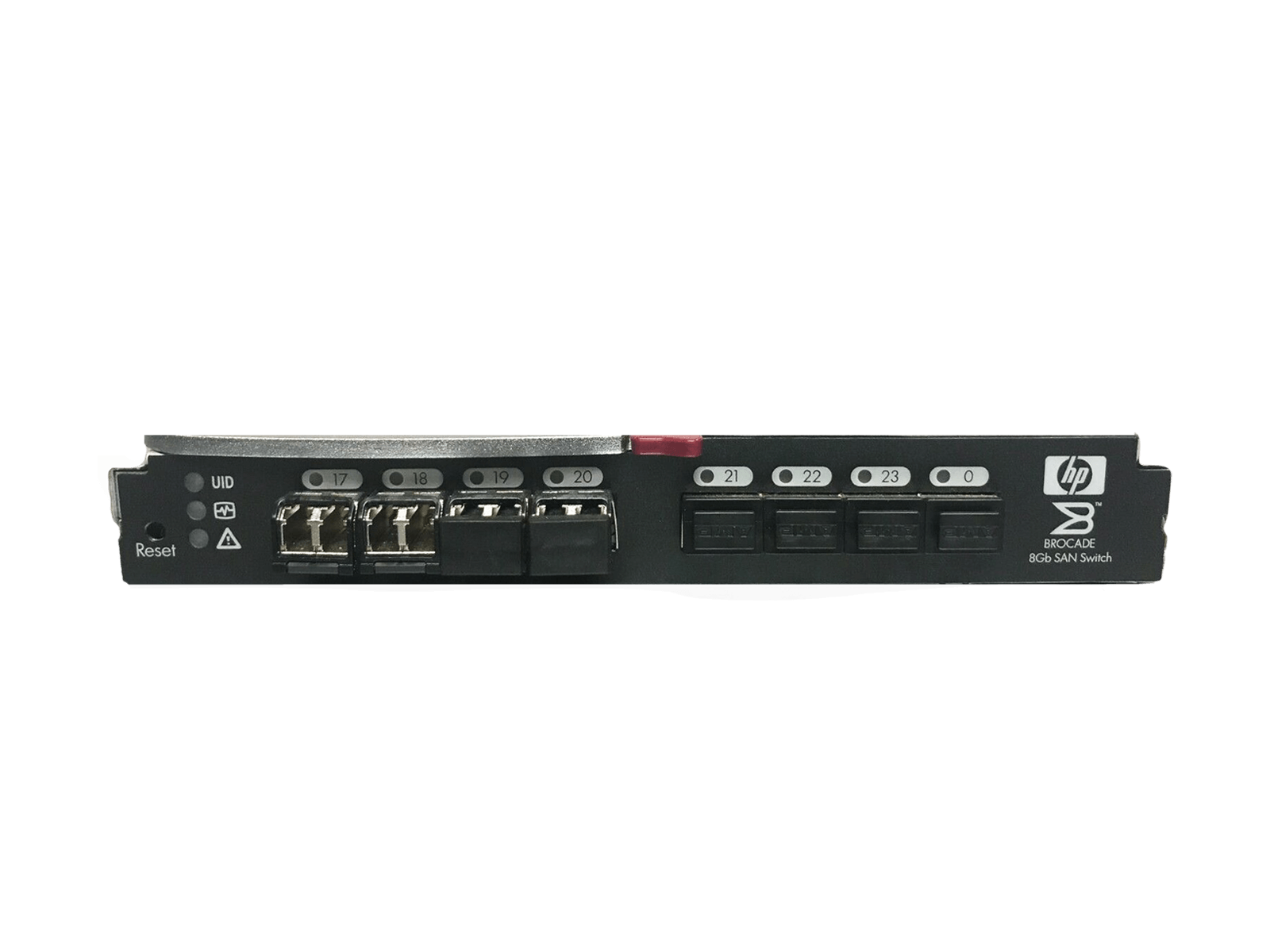 HP AJ821A B Series 8/24c Brocade SAN Switch for BladeSystem C-Class 489865-001.