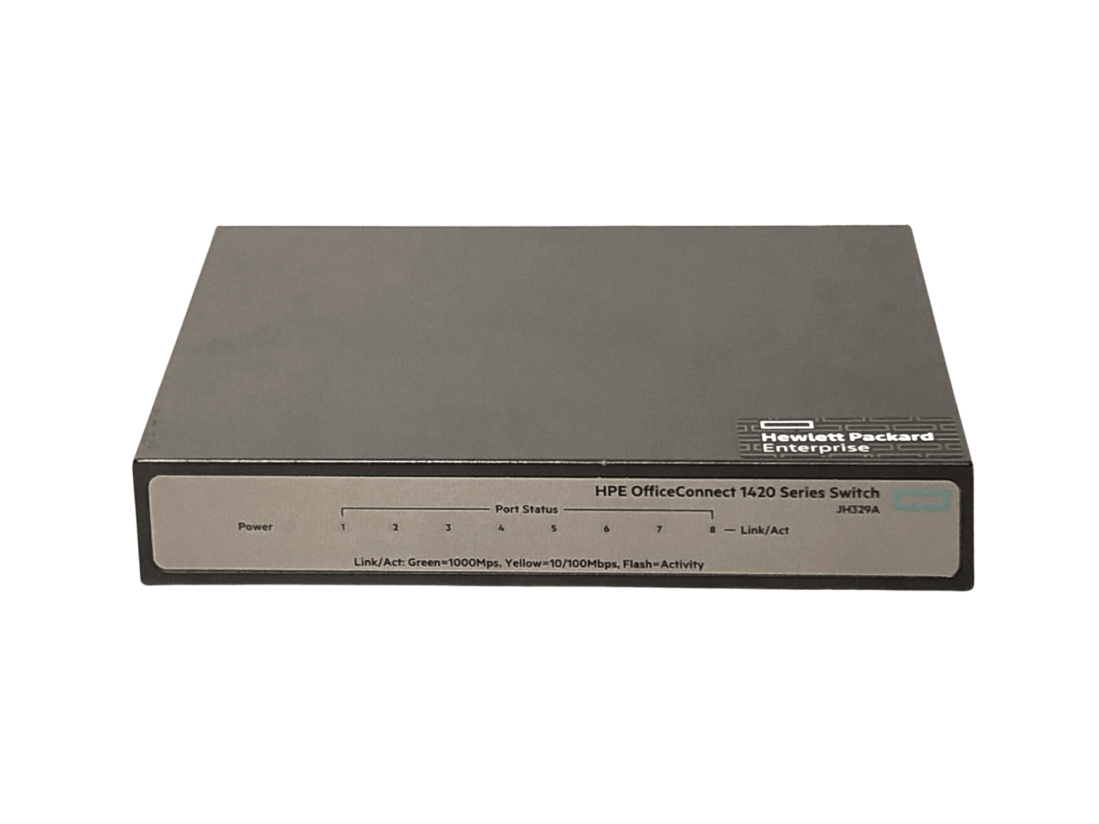HPE JH329A OfficeConnect 1420 Ethernet Switch 8x 10/100/1000 RJ-45 Ports.