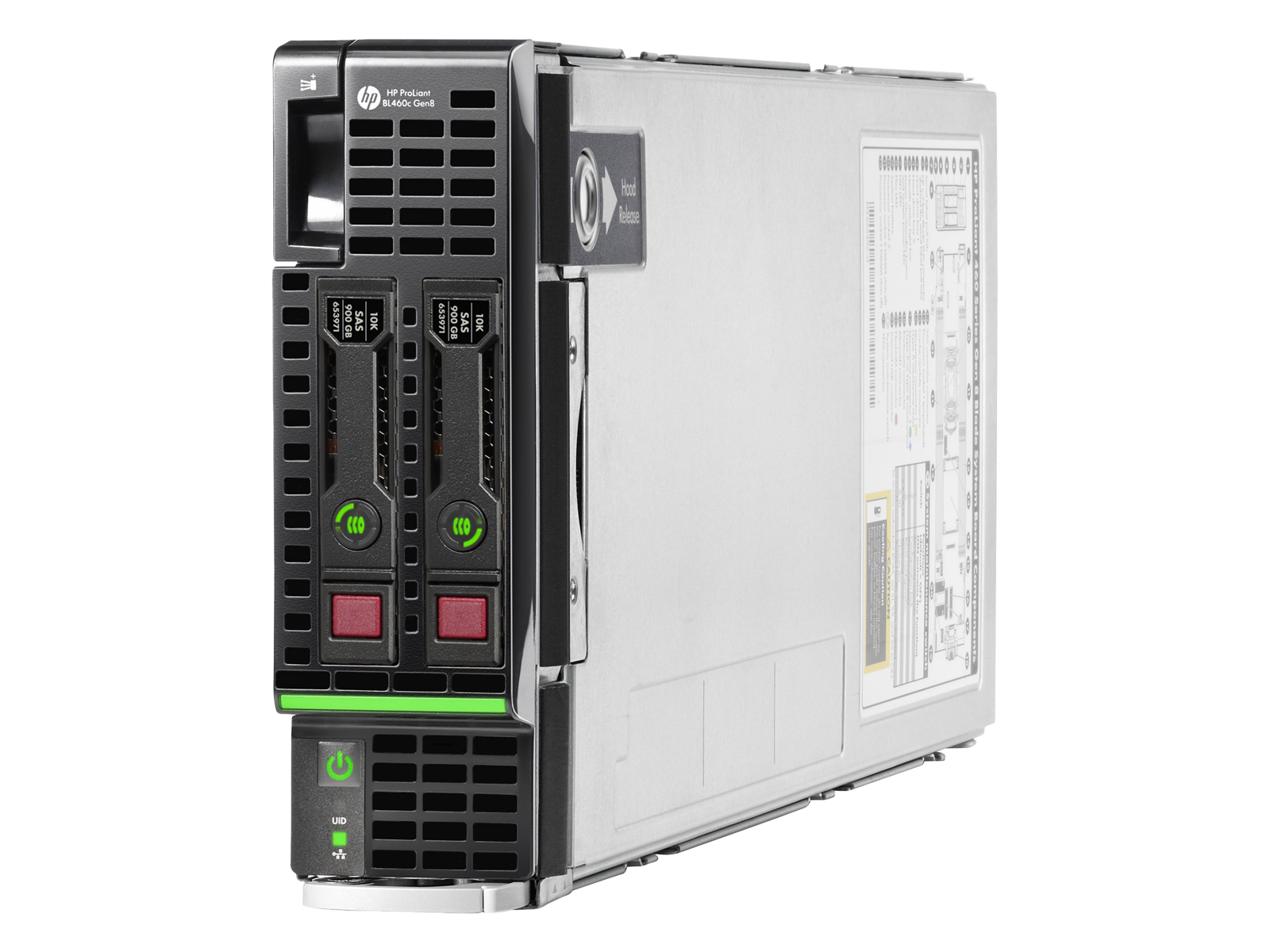 HP ProLiant BL460c Gen8 Blade Server 2x E5-2670v2 384GB 2x 300GB 10G FLB P220i