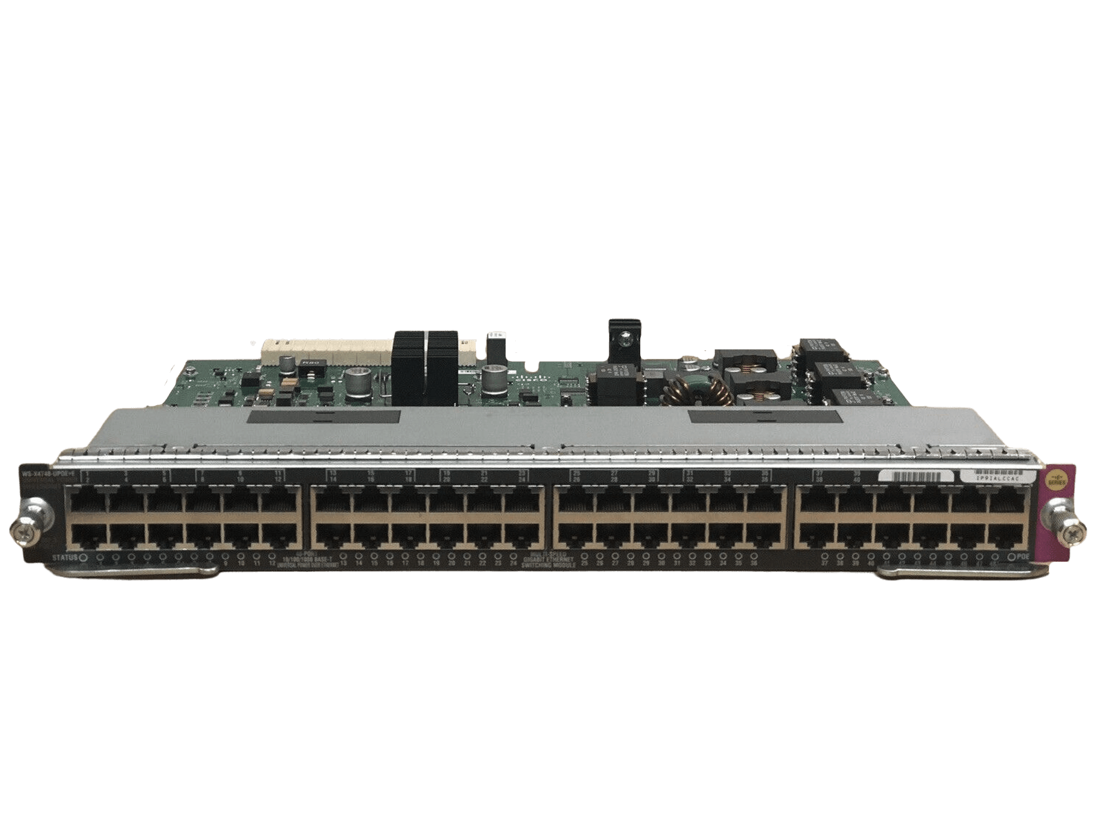 Cisco Catalyst WS-X4748-UPOE+E 4500-E Series UPoE Switch Line Card 48