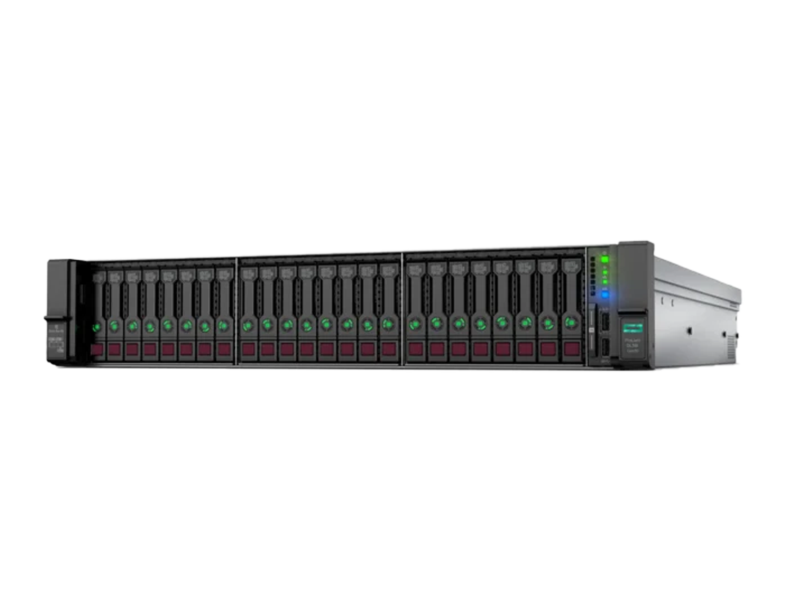 HPE ProLiant P16693-B21 DL385 Gen10 Server 32C EPYC 7452 16GB RAM 8x SFF 800W PSU P408i-A.