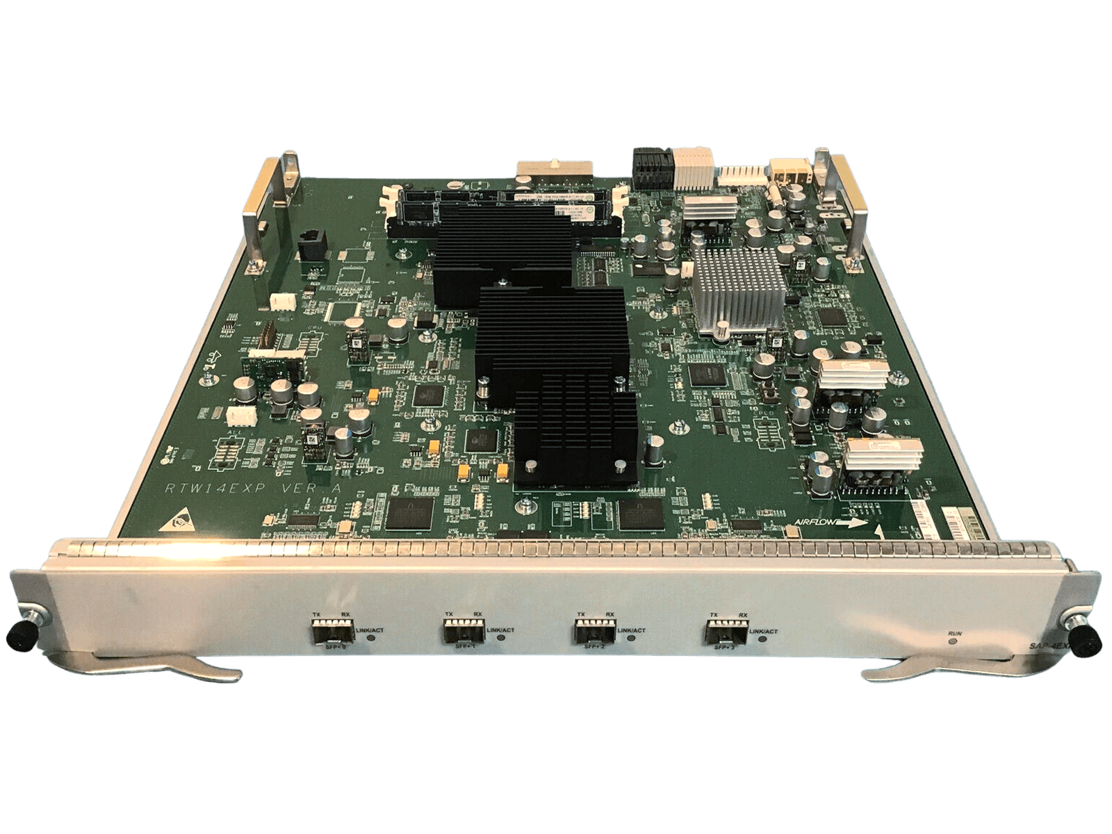 HPE JG366A FlexNetwork 4-port 10GbE Service Aggregation Platform Router Module.