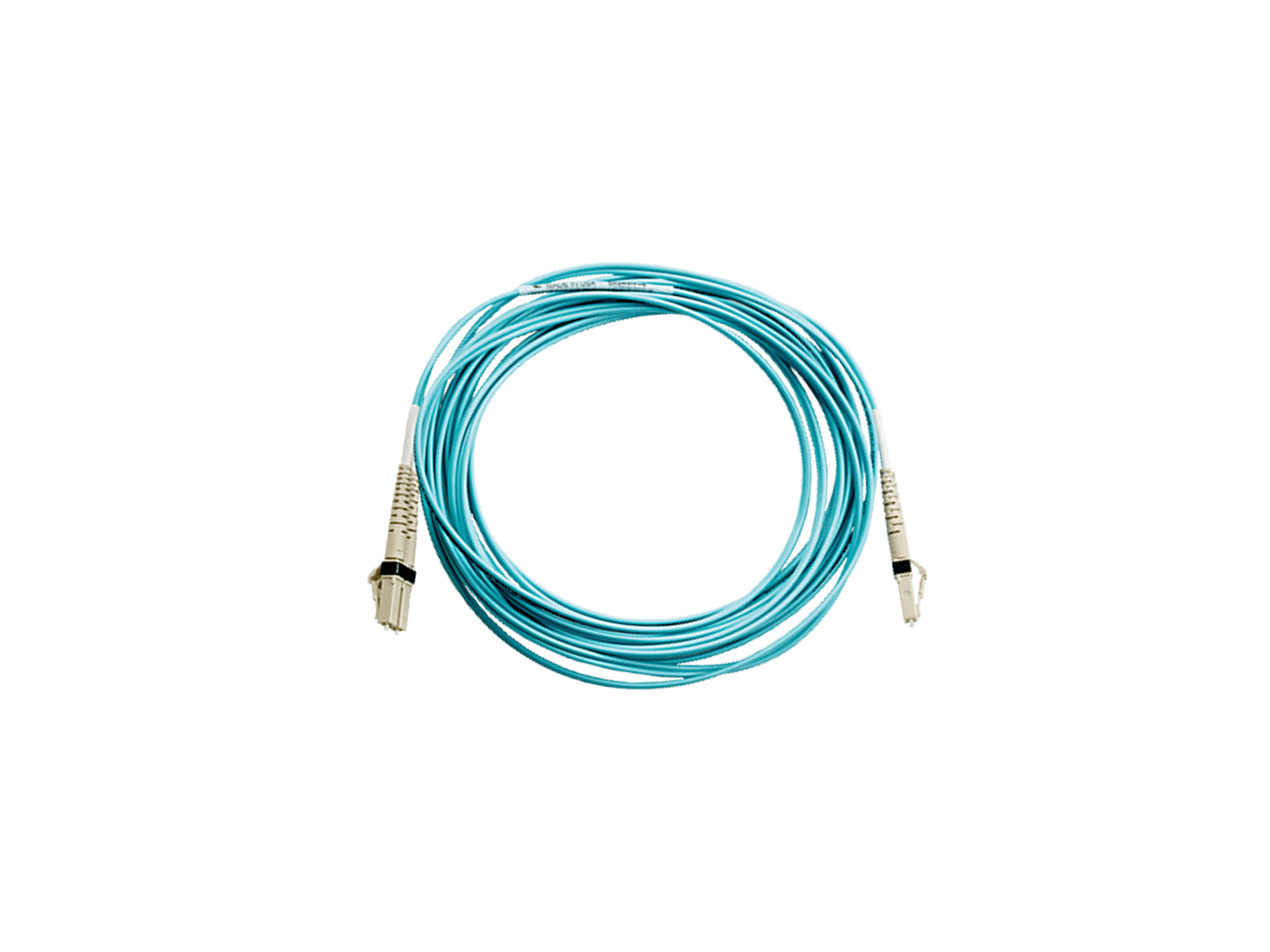 HPE QK733A 2M Premier FLEX OM4 LC-LC Duplex Cable 2f Cbl 2 Fiber 6.5ft 2 Meter.