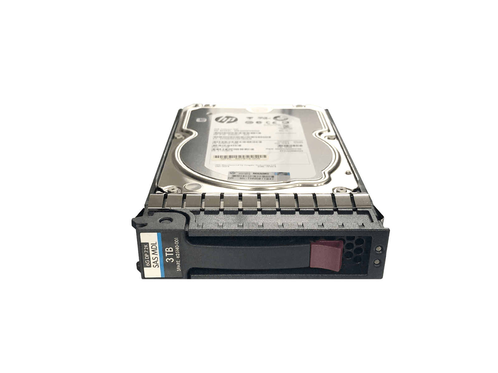 HP 625140-001 3TB SAS 6Gb/s 7.2K rpm 3.5" LFF MDL HDD Hard Disk Drive