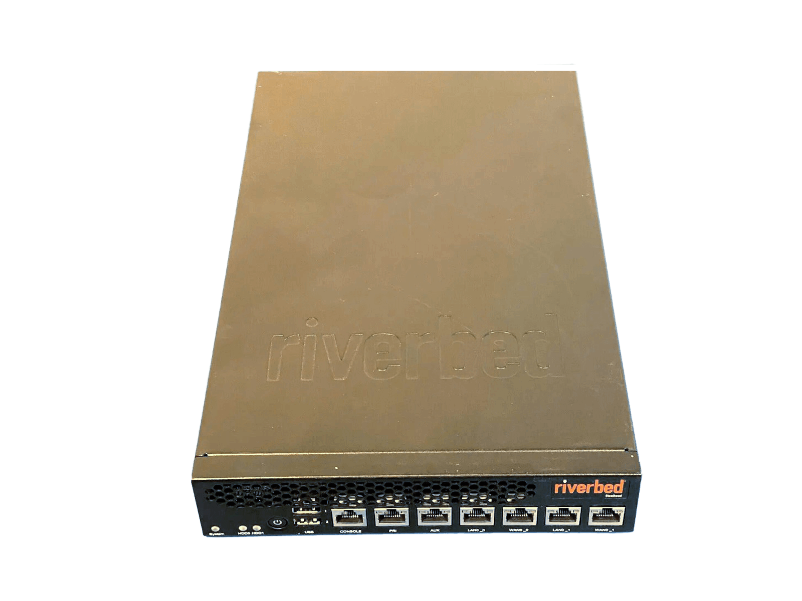 Riverbed SteelHead CX 255 WAN Optimization Appliance M Spec License Tested PSU RB100-00120-08 E.