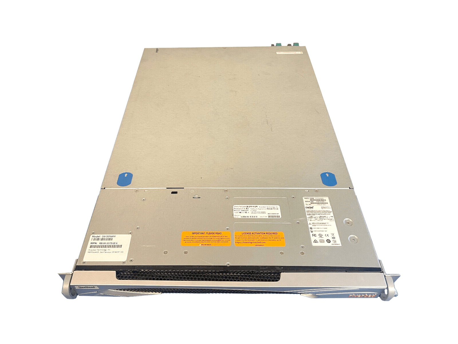Riverbed SteelHead CX 3070 WAN Optimization Appliance L Spec Riverbed SteelHead CX 3070 WAN Optimization Appliance L Spec