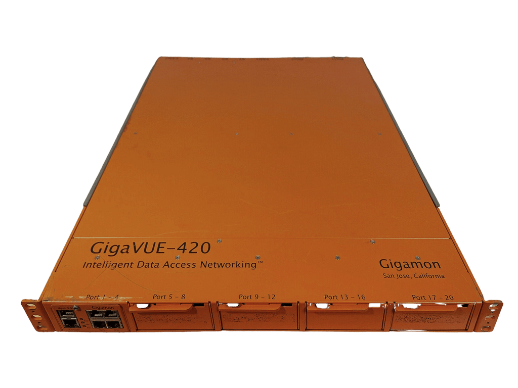 Gigamon Tap Rack Gigamon GigaVUE-420 CU 1/10G Ethernet Switch Chassis for Network Visib