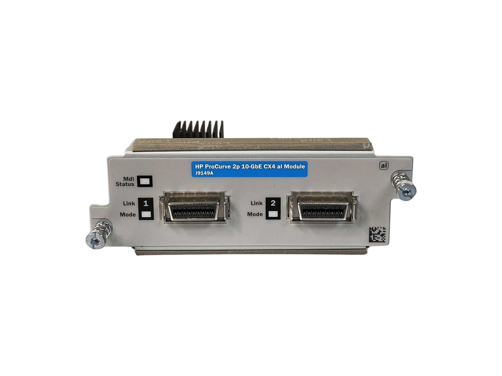 HP J9149A HPE ProCurve 2P 2-Port 10GbE CX4 AL Module 5070-5088 2910 Series B-4907-D3.