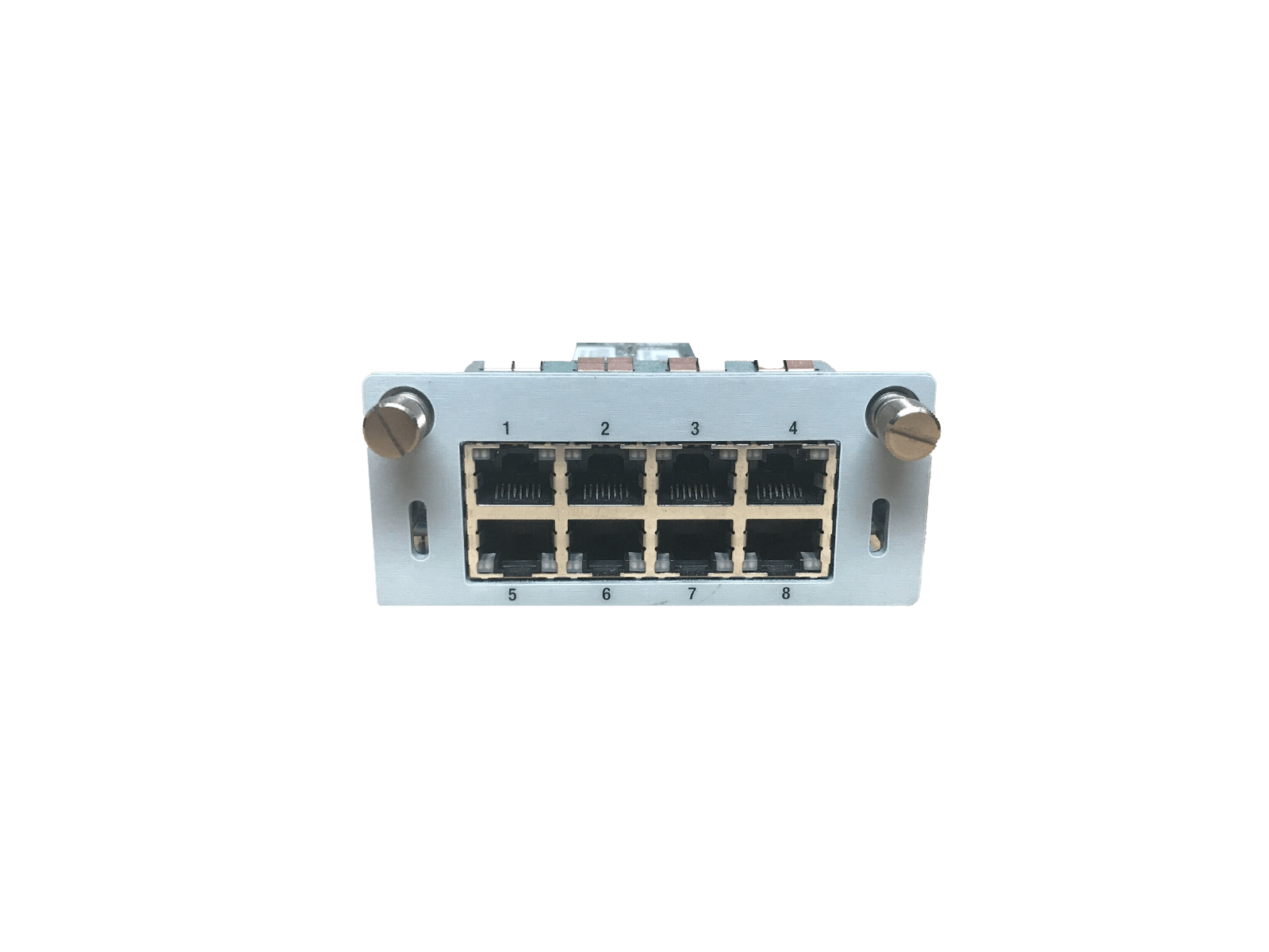 Check Point 8 Port RJ45 Gigabit Network Add-In I/O Module CPAC-8-1C-L V:2.6.