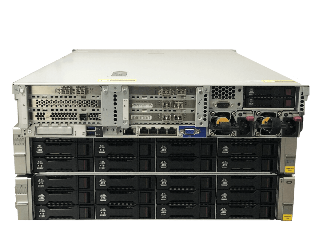 Hp Storeonce Icon HP StoreOnce 5100 144TB Storage System iSCSI+FC Updated Licensed Cat+S