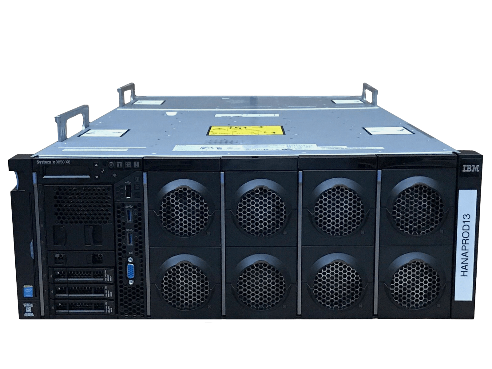 IBM x3850 X6 Server 4x Xeon E7-8893 v3 1536GB DDR4 RAM 3x 300GB 15K 4x 1400W PSU