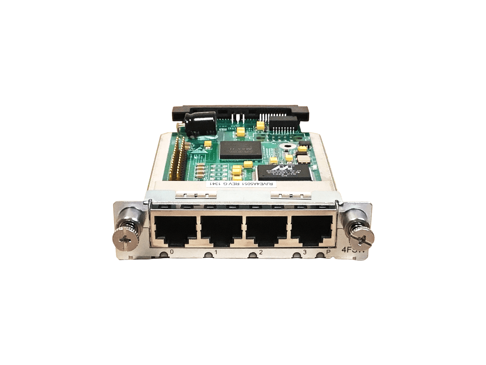 HP JD573B MSR 4-port 10/100Base-T Switch SIC Module JD573-61201.