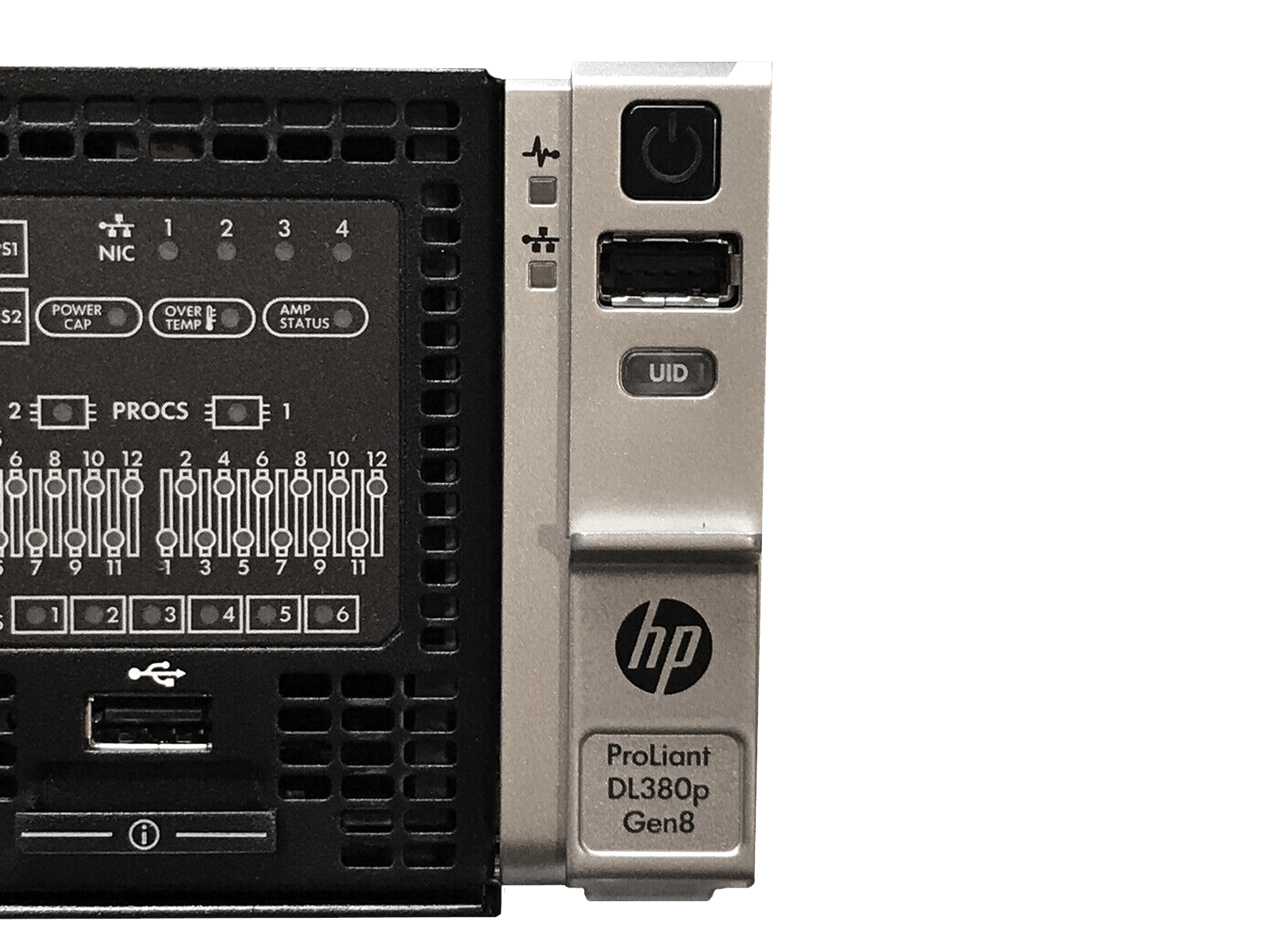 HP DL380p G8 2x E5-2697v2 12-core 384GB 8 bay SFF 2x 750W PSU P420i 2GB NIC iLO Adv