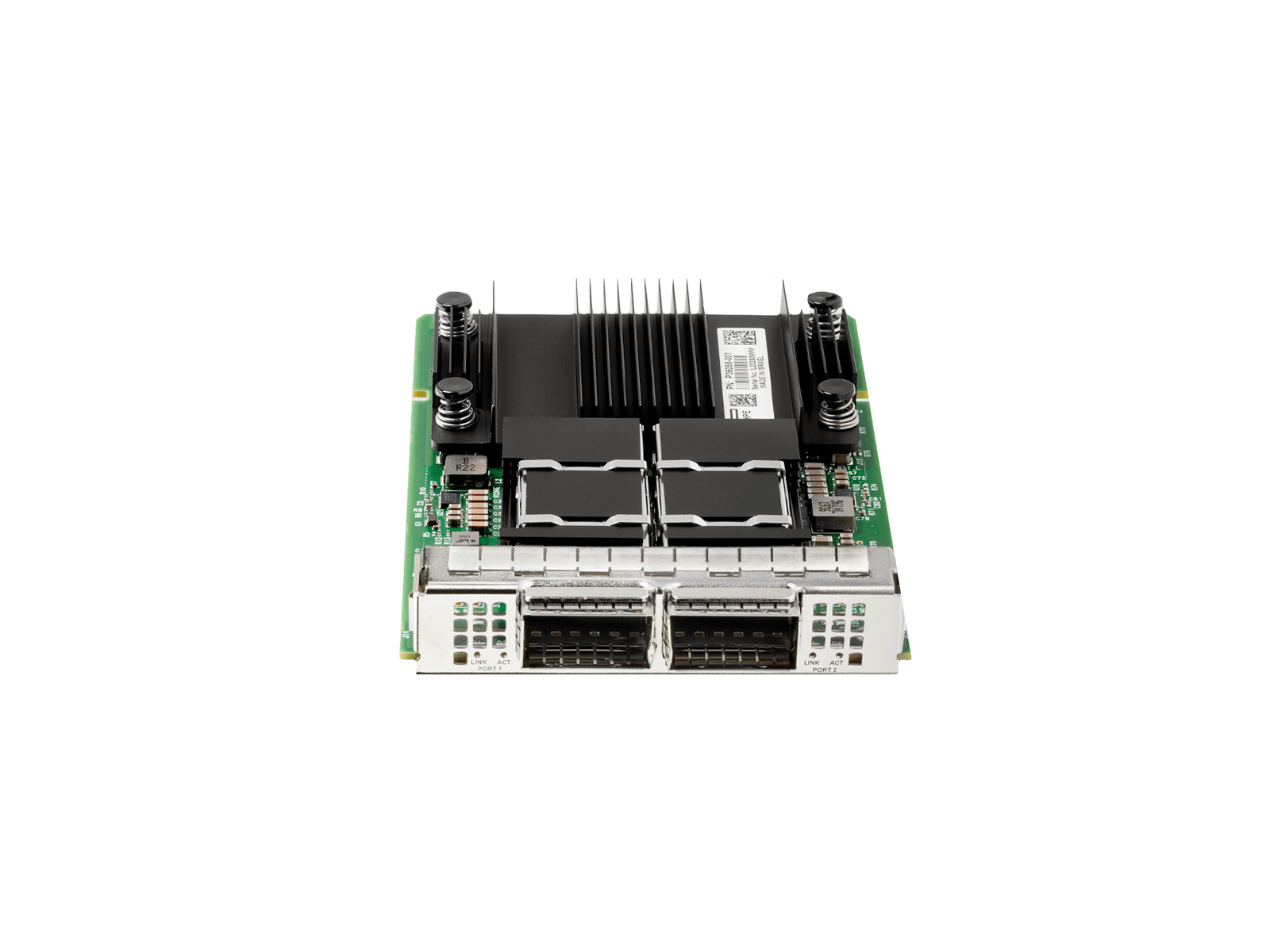 HPE P31348-B21 200GbE HDR QSFP56 2-port OCP3 x16 Ethernet or InfiniBand Network Adapter