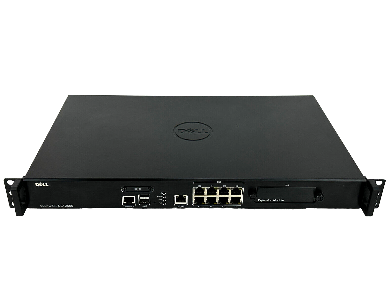 DELL SonicWALL 1RK29-0A9 NSA 2600 Network Security Appliance Firewall 8 x 1GbE RJ45 Ports.