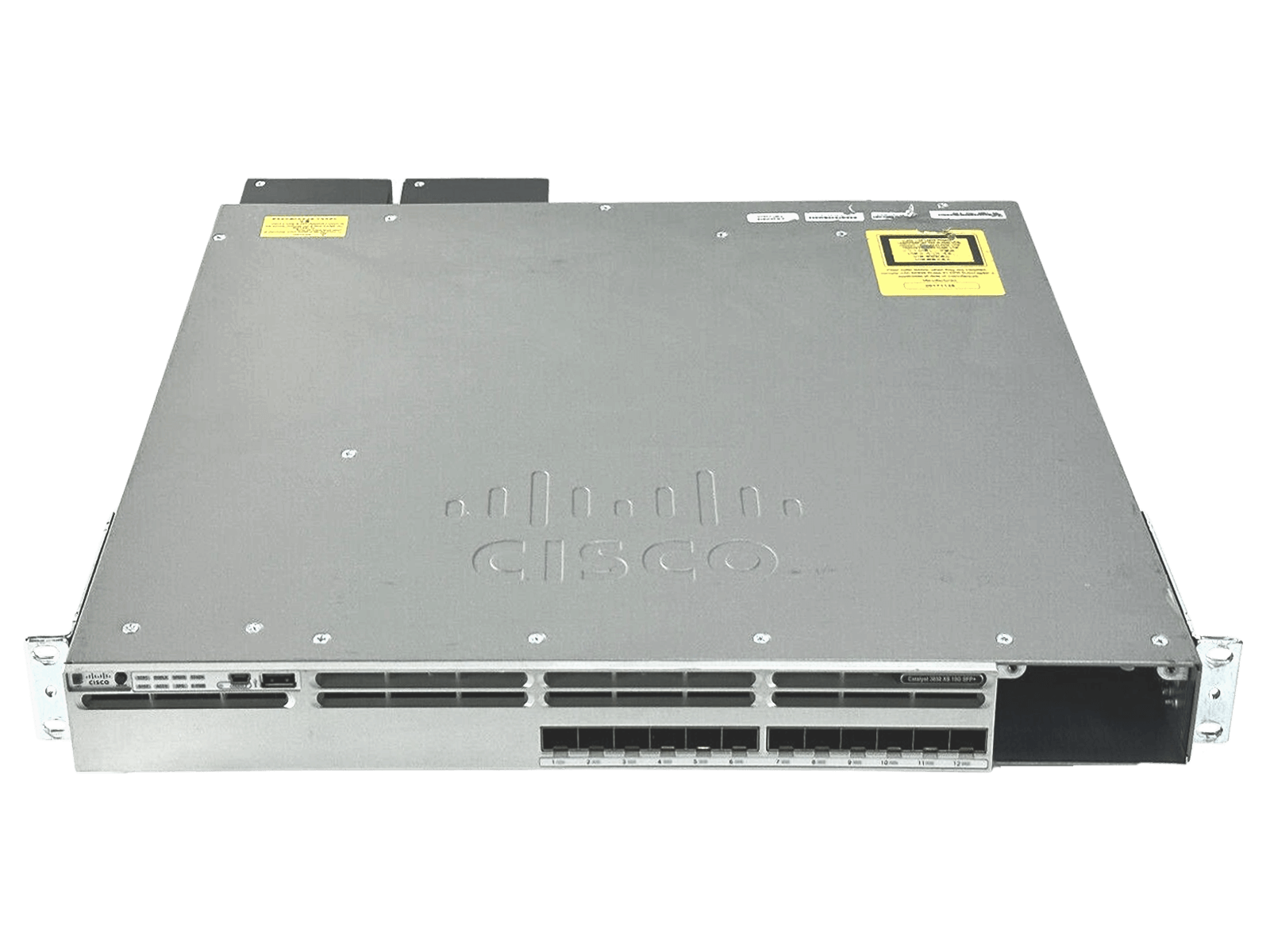 Cisco Catalyst WS-C3850-12XS-S Ethernet Switch 12 x 10GbE SFP+ 2x 1100WAC PSU.
