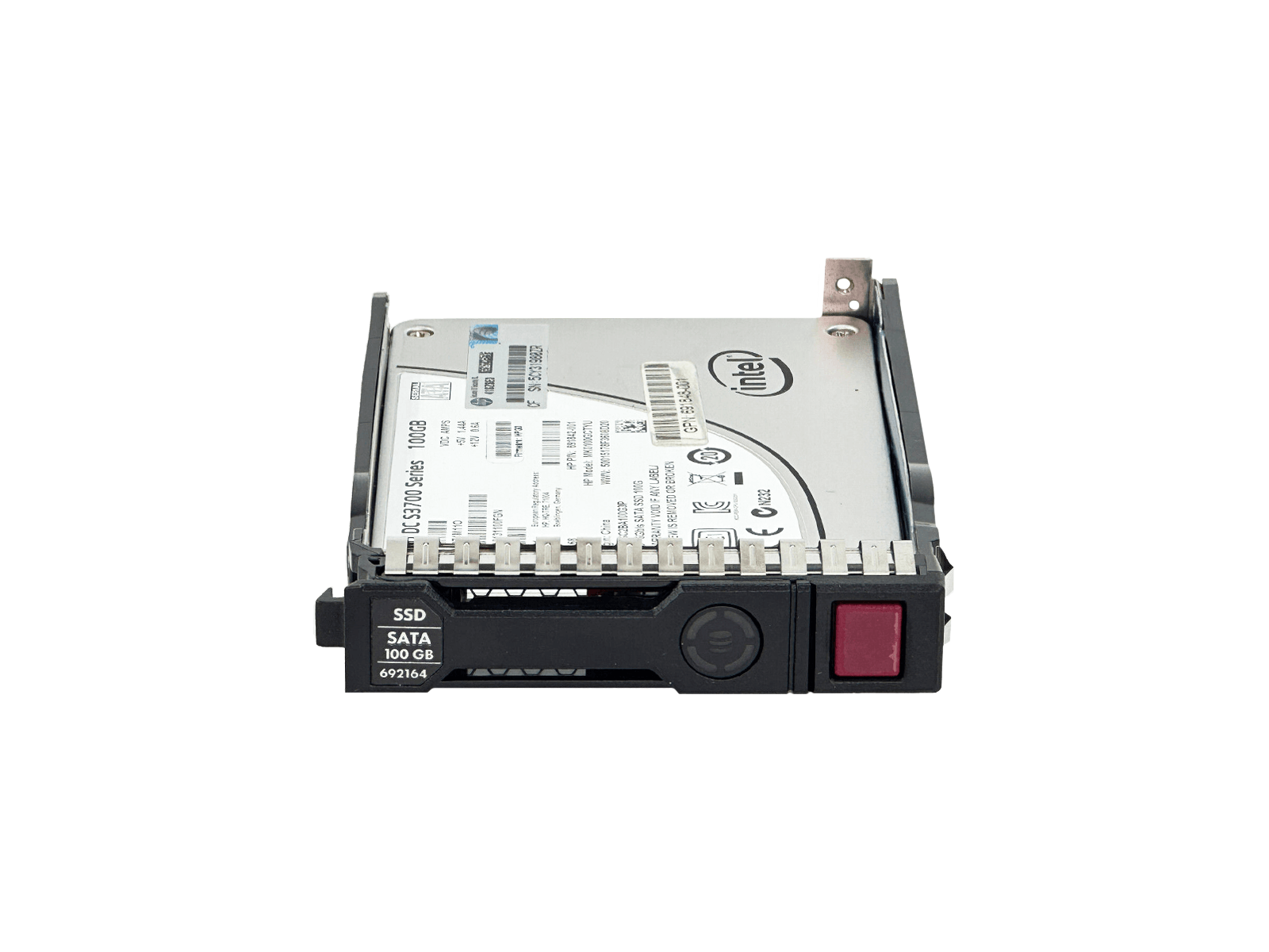HPE 692164-001 100GB SATA 6Gb/s 2.5" SFF Write Intensive SC MLC SSD Solid State Drive