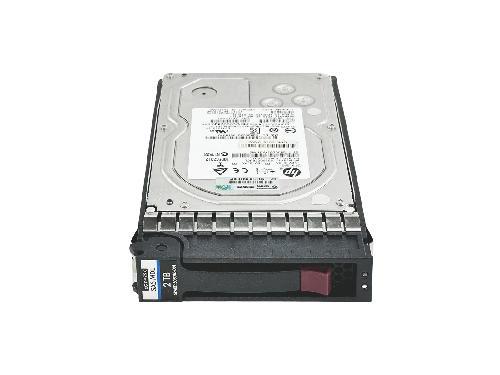 HP 508010-001 2TB SAS 6Gb/s 7.2K rpm 3.5" LFF MDL SC HDD Hard Disk Drive