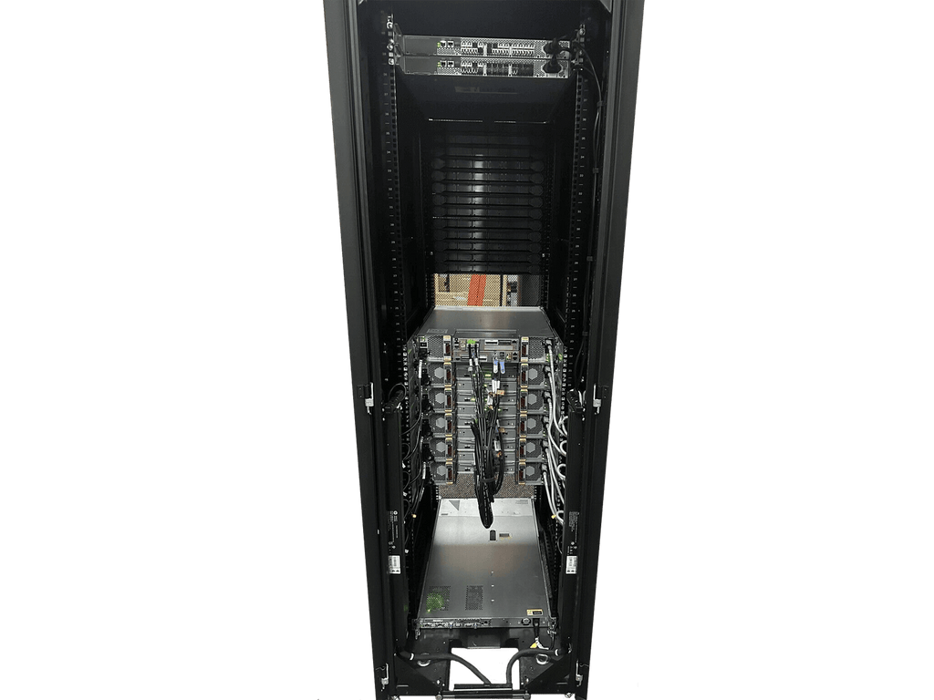 HPE 3PAR StoreServ 7400 2-Node 96 Drive 57.6TB SAN System 42U Rack PDU