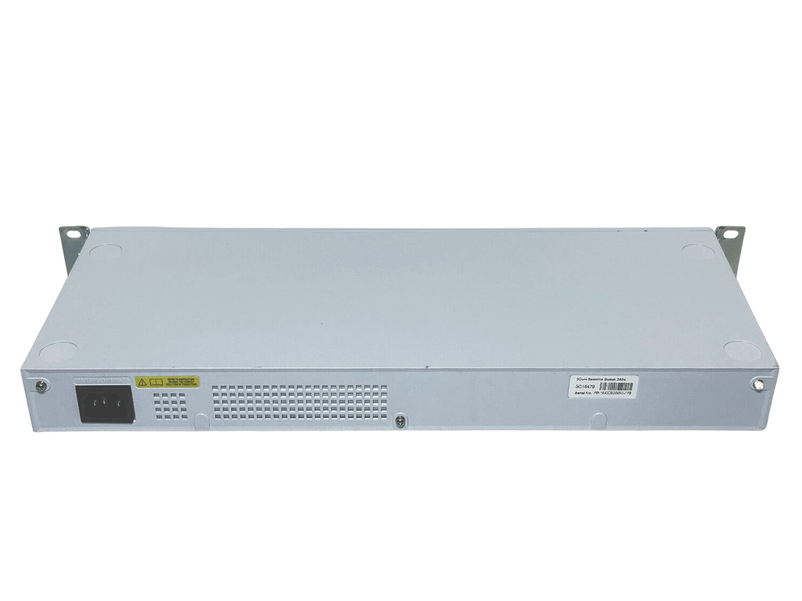 3Com Baseline Switch 2824 24x RJ-45 10/100/1000Mbps Gigabit Ethernet Ports Ears 3C16479.