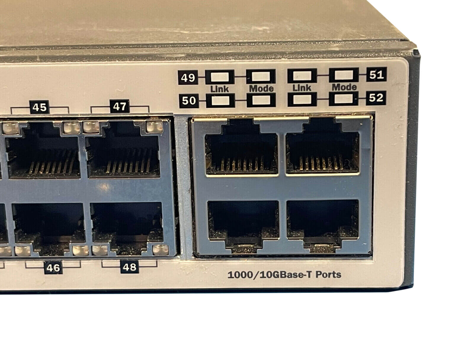 HP 3800-48G-4XG 48-Port Gigabit 4-Port 10 GbE L3 Ethernet Switch PSU Ears J9586A.